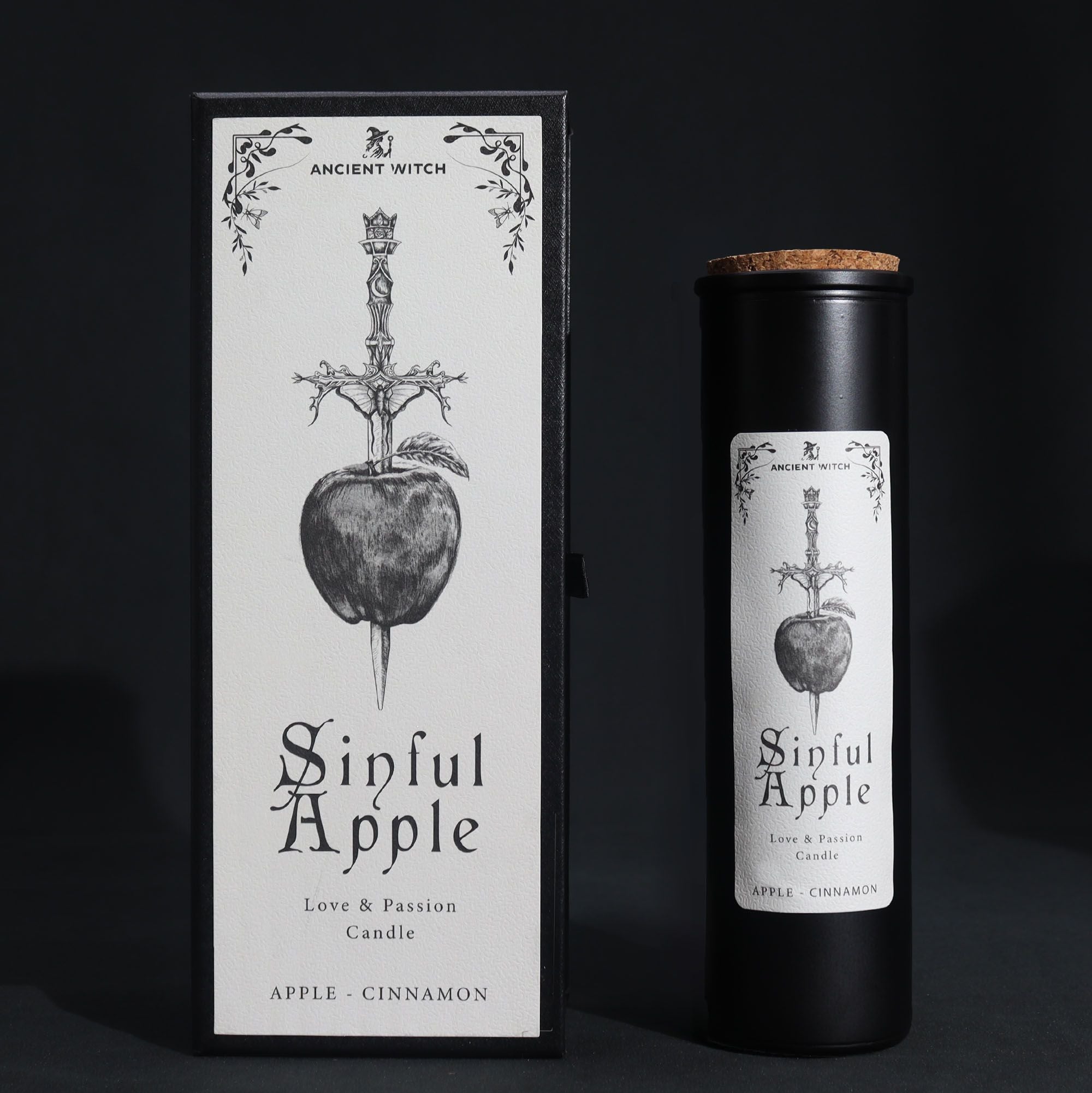 Sinful Apple - Bougie amour & passion pomme-cannelle