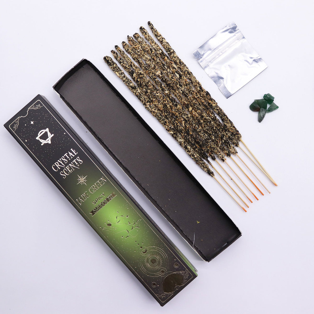 Encens Crystal Scents Épices & Jade