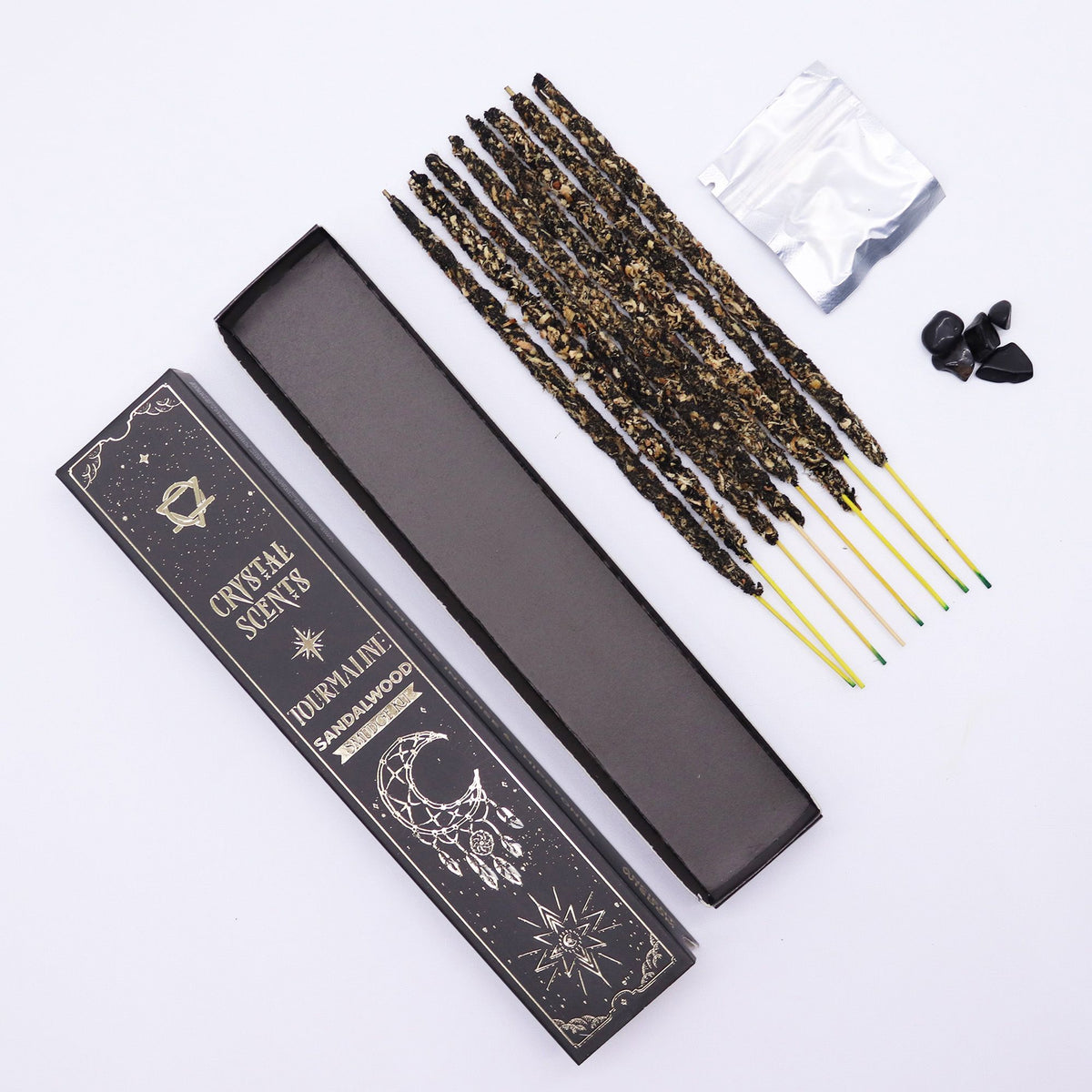 Encens Crystal Scents Sandalwood & Tourmaline