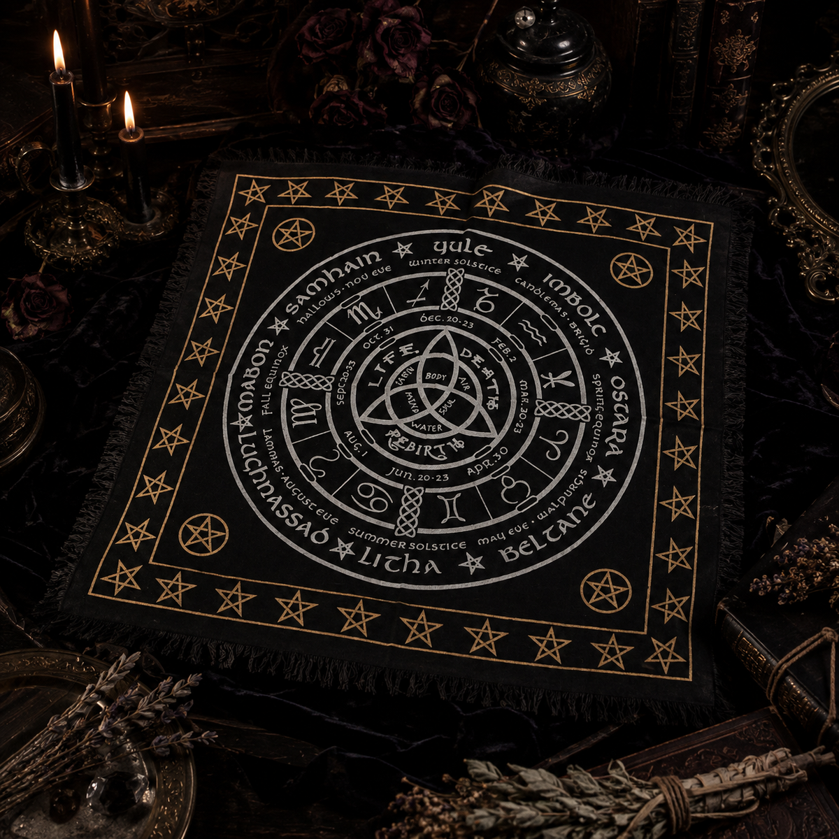 Nappe d’autel Vie, Mort & Renaissance