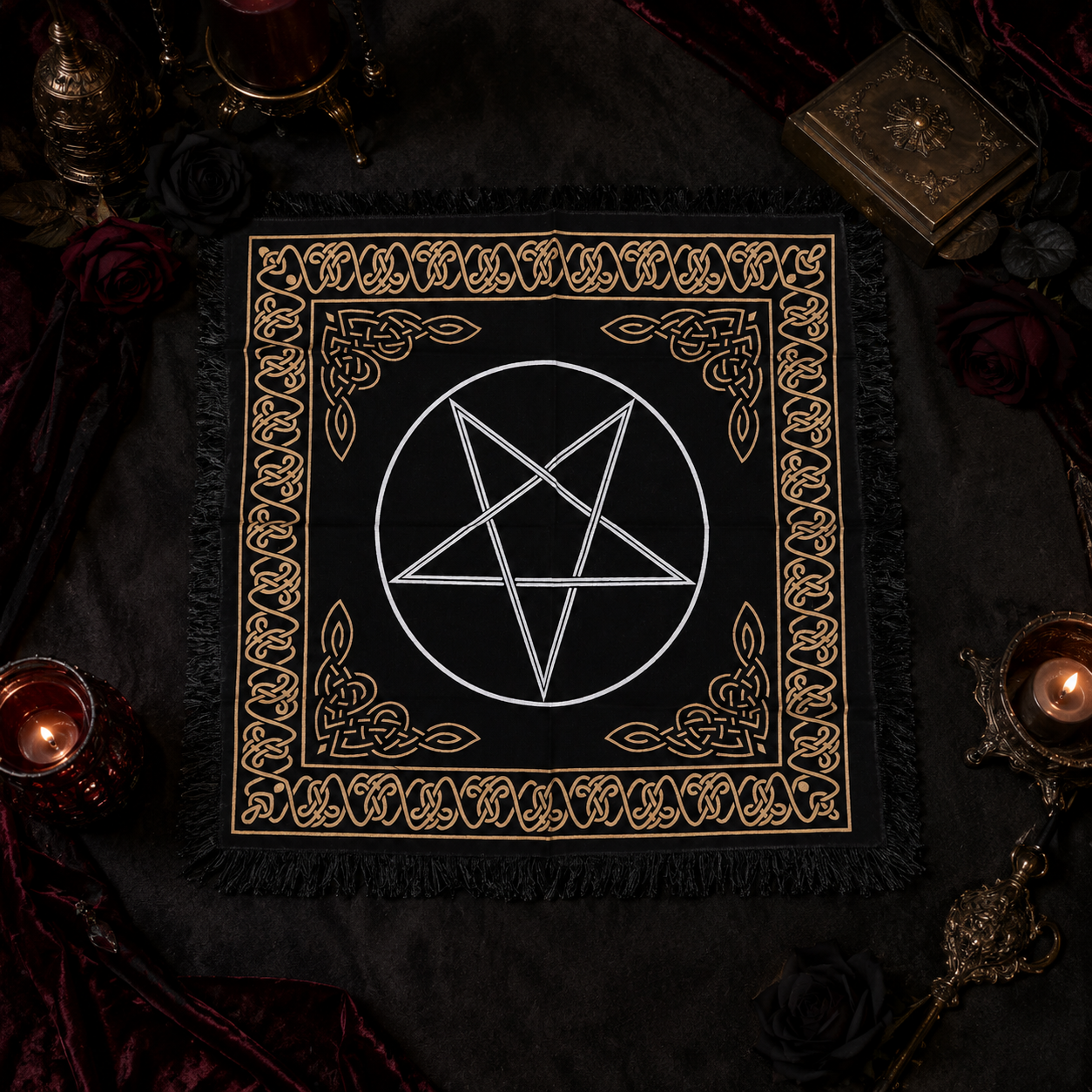 Nappe d’autel pentacle