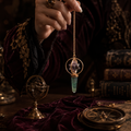 Pendule Alchimiste - Cuivre, Améthyste & Labradorite