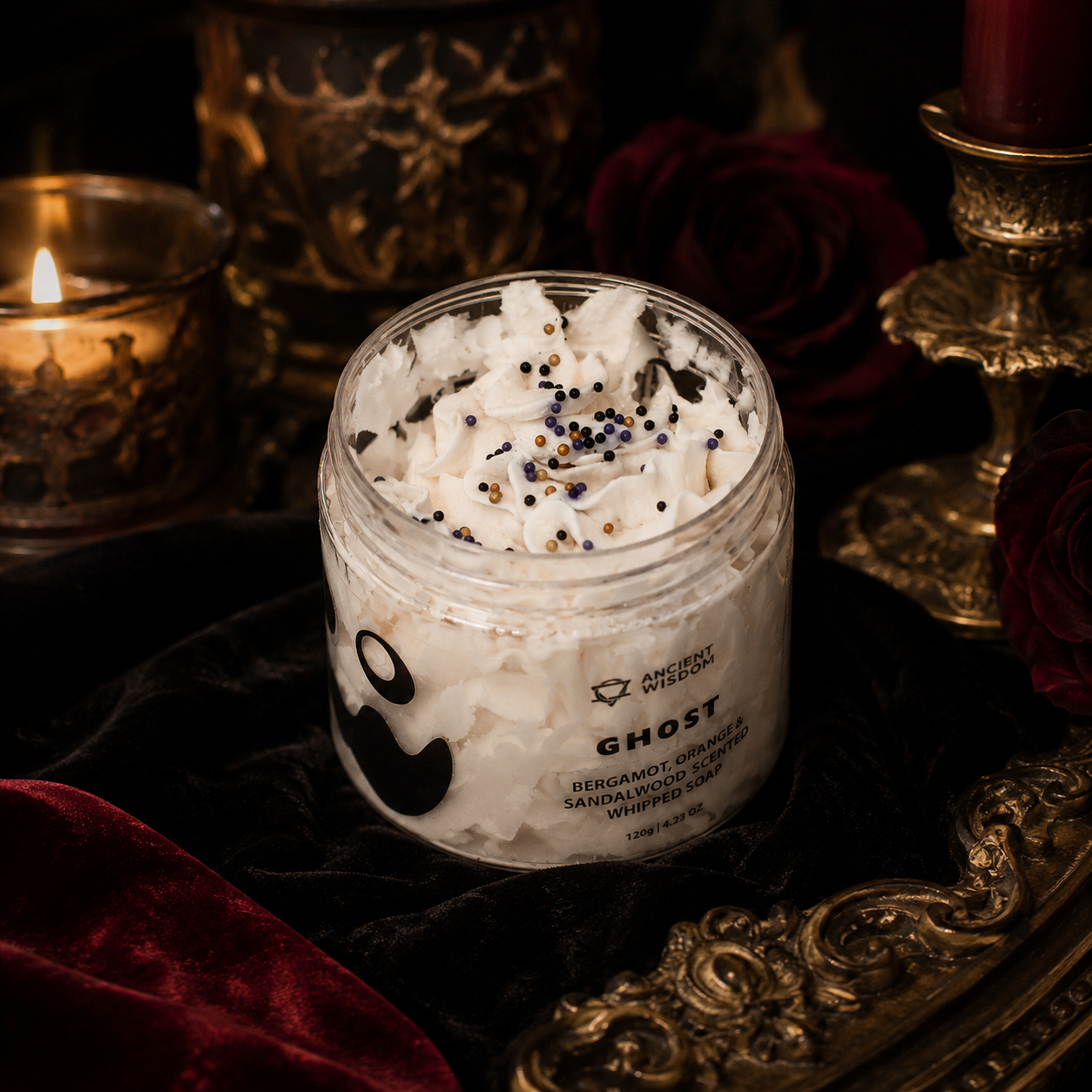 Ghost – Savon fouetté douceur spectrale 120 g
