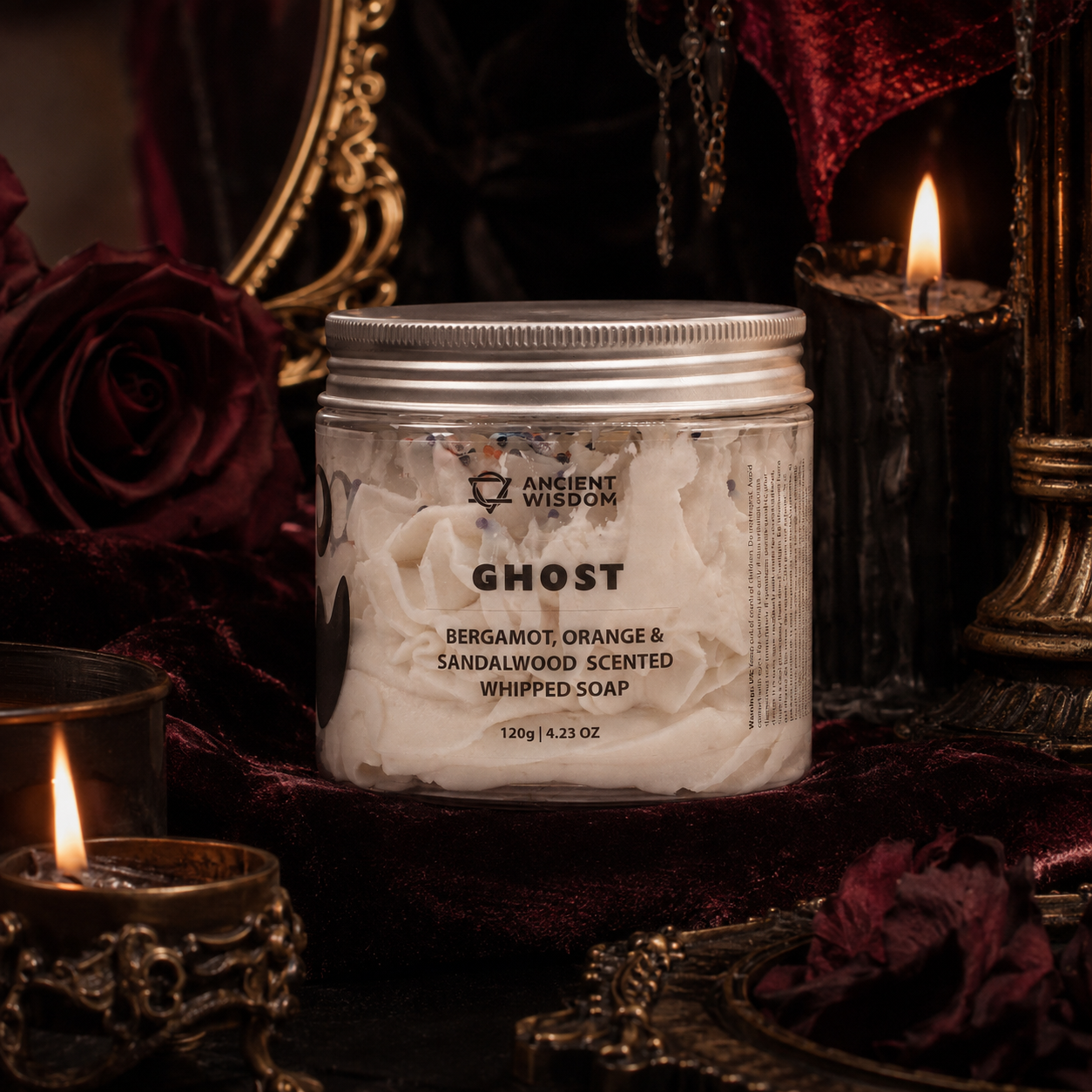 Ghost – Savon fouetté douceur spectrale 120 g